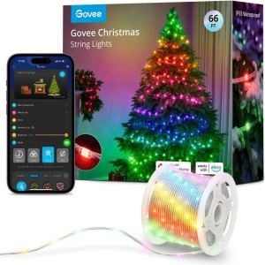 Светодиодная гирлянда Govee Christmas String Lights 2 H80C4, зеленая
