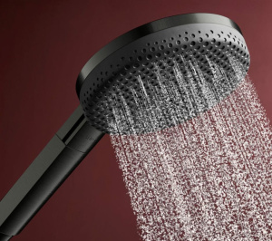 Душевой набор Hansgrohe Raindance Alive Select S 24602340, черный матовый