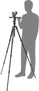 Штатив Manfrotto BEFREE GT PRO 3WMB PL-RL-TL55 чёрный