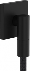 Подключение шланга Hansgrohe FixFit Fine E 28883670, матовый черный