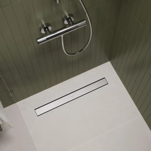 Линейный слив Hansgrohe Raindrain Go 56271800, матовая сталь