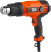Строительный фен Black+Decker KX2200K, с кейсом