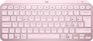 Клавиатура Logitech MX Keys Mini 920010812, розовая