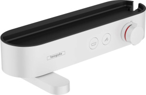 Смеситель для ванны Hansgrohe ShowerTablet Select 400 24340700, матовый белый