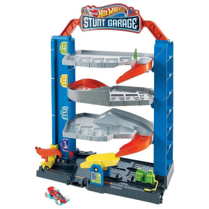 Игровой набор Hot Wheels City Переносной гараж многоуровневый GNL70