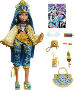 Кукла Mattel Monster High MonsterФест Клео Де Нил HYF48, HXH81
