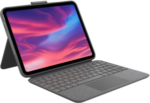 Клавиатура-чехол Logitech Combo Touch 920011441, серая