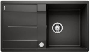 Кухонная мойка Blanco Metra 5 S-F Silgranit PuraDur 525921, черный