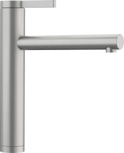 Кухонный смеситель Blanco Linee Matte 517596, сталь