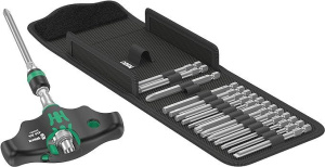 Отвертка для бит Wera Kraftform Kompakt 400 Ra Set Imperial 1 05057473001