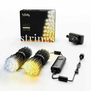 Гирлянда LED Twinkly Strings - 400 шт. (32 м) AWW + BT + Wi-Fi (TWS400GOP-BEU) Generation II