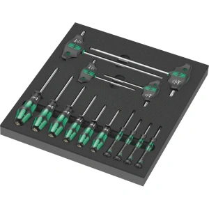 Wera пенопластовая вставка с отвертками для винтов и винтов Torx 14cz 5150103001