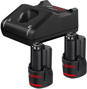 Комплект АКБ и ЗУ Bosch Professional 2xGBA 12V 2.0Ah + GAL 12V-40 1600A019R8