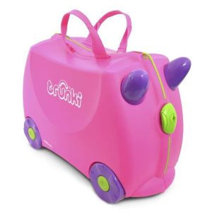 Чемодан-каталка Trunki Trixi TRU-P061, ручная кладь, 46х31х21 см, 1.7 кг, розовый