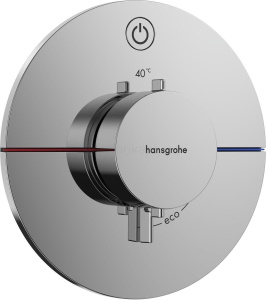 Термостатический смеситель Hansgrohe ShowerSelect Comfort S 15553000, хром