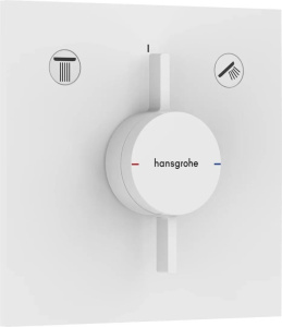 Смеситель для душа скрытого монтажа Hansgrohe Duoturn E 75417700, матовый белый