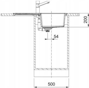 Кухонная раковина Franke Sirius S2D 611-78 143.0676.419, бежевый
