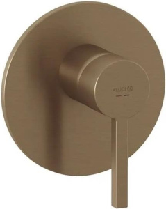 Смеситель для душа Kludi Nova Fonte Puristic 20755N115, матовая бронза