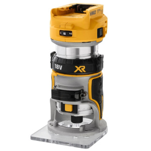 Аккумуляторный кромочный фрезер DeWALT DCW600N, без АКБ и ЗУ