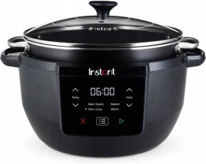 Медленноварка Instant Pot Superior Slow Cooker, 7,1 л, черная