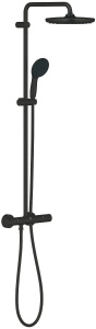 Душевая система Grohe Vitalio Start System 250мм 266772431, матовый черный