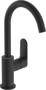 Смеситель для раковины Hansgrohe Rebris S 72536670, матовый черный