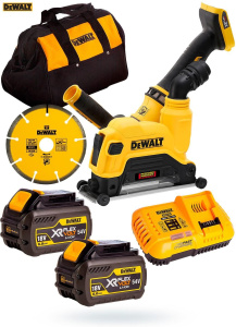 Аккумуляторная угловая шлифмашина DeWALT DCG4610T2