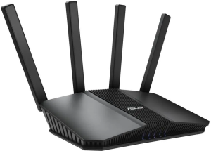 Маршрутизатор Asus RT BE82U BE6500 черный (90IG0990MO9B00)