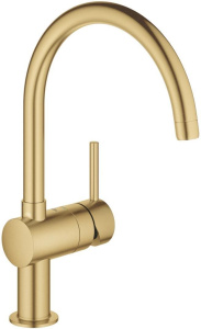 Смеситель для кухни Grohe Minta 32917GN0, матовое золото