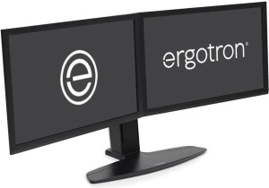 Настольная подставка для двух мониторов Ergotron Neo-Flex Dual LCD Monitor Lift Stand (33-396-085) чёрная