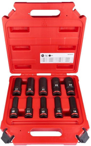 Набор ударных торцевых головок Milwaukee 1/2" 10 шт 4932480457