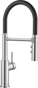 Кухонный смеситель Blanco Catris-S Flexo 525792, сталь