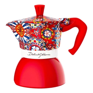 Гейзерная кофеварка Bialetti Dolce & Gabbana Moka Express Carretto Siciliano