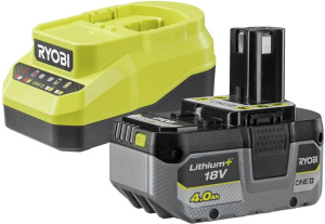 Комплект аккумулятора и зарядного устройства RYOBI RC18120A-140XG