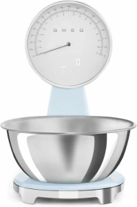 Кухонные весы Smeg KSF01PBWW голубой