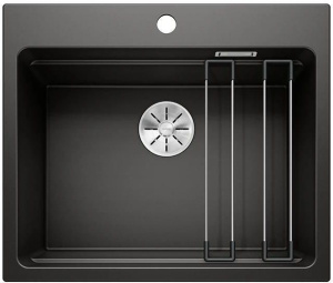 Кухонная мойка Blanco Etagon 6 Silgranit PuraDur 525890, черный