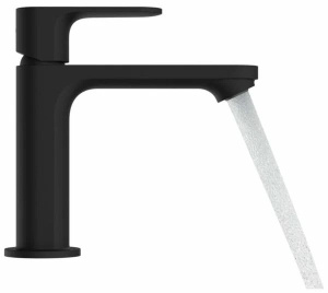 Смеситель для раковины Hansgrohe Rebris E 72557670, черный матовый