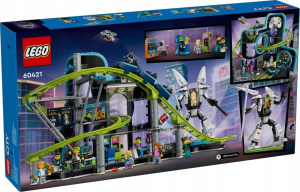 Конструктор LEGO City 60421 Парк «Мир роботов» с американскими горками