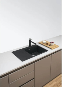 Кухонная раковина Franke Centro CNG 611-78 TL 114.0633.143, левый Оникс