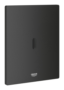 Панель смыва с инфракрасным датчиком Grohe Tectron Bau E 39881KF0, черный матовый