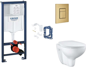 Комплект инсталляции Grohe Rapid SL Softclose Skate Cosmopolitan