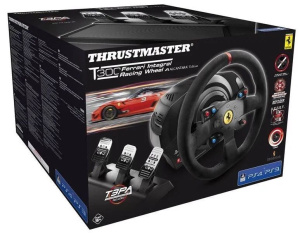 Комплект Thrustmaster T300 Ferrari Integral Racing Wheel Alcantara Edition, черный