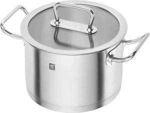 Высокая кастрюля Zwilling Pro, 3.5 л, со стеклянной крышкой