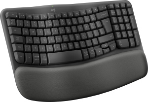 Клавиатура Logitech Wave Keys 920012292, графитовая