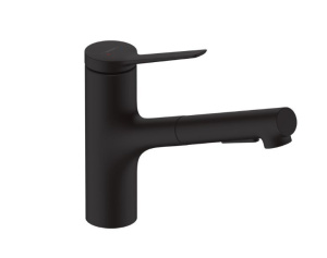 Кухонный смеситель Hansgrohe Zesis M33 Черный Матовый 74820670