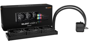 Система жидкостного охлаждения Be Quiet! Silent Loop 3 360 мм BW025, черный