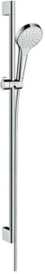 Душевой набор Hansgrohe Croma Select S 26575400, белый/хром