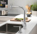 Кухонный смеситель Hansgrohe Talis Select M51 72824000, хром
