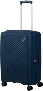 Чемодан American Tourister Diablast EXP M, тёмно-синий