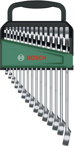 Набор комбинированных ключей Bosch 1600A02Z9E 15 предметов